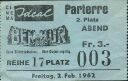 Schweiz - Kanton-Aargau - Aarau - Cinema Ideal - Ben Hur - Kinokarte 1962