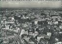 Ansichtskarte - Schweiz - Stadt  Basel Nauenstrasse mit Markthalle und Elisabethen-Kirche - Luftaufnahme