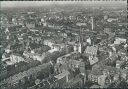Ansichtskarte - Schweiz - Stadt Basel Thiersteinerallee mit Heiliggeistkirche - Luftaufnahme