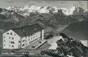 Ansichtskarte - Schweiz - Kanton Schwyz - Rigi-Kulm mit Berneralpen