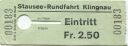 Stauseerundfahrt Klingnau - Eintrittskarte