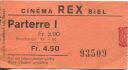 Cinema Rex Biel - Kinokarte