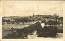 Zürich - Blick gegen Quaibrücke und Grossmünster