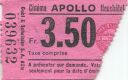 Cinema Apollo Neuchatel - Eintrittskarte
