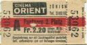 Cinema Orient Zürich - Kinokarte