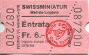 Swissminiatur - Melide-Lugano - Eintrittskarte