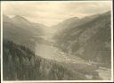 Blick vom Umbrail-Pass auf die Ofen-Pass-Strasse - Foto