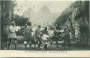 Postkarte - Tell Aufführungen in Altdorf - Baumgarten 's Rettung ca. 1900