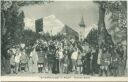 Postkarte - Tell Aufführungen in Altdorf - Schluss-Scene ca. 1900