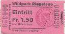 Kandergrund - Wildpark Riegelsee - Eintrittskarte
