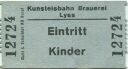 Lyss - Kunsteisbahn Brauerei - Eintrittskarte