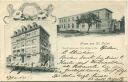 Postkarte - Gruss aus St. Gallen - Schifflistickerei Otto Adler & Co. St. Fiden