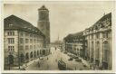 St. Gallen - Bahnhof und Postgebäude - Foto-AK