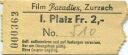 Film Paradies Zurzach - Kinokarte