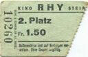 Stein - Kino Rhy - Kinokarte