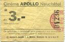 Cinema Apollo Neuchatel - Kinokarte