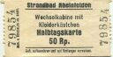 Rheinfelden - Strandbad -  Eintrittskarte