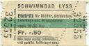 Lyss - Schwimmbad - Eintritt für Militär