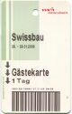 Basel - Swissbau 2006 - Gästekarte