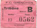 F. C. Grenchen - Eintrittskarte