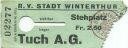 R. V. Stadt Winterthur - Radsportverein - Eintrittskarte