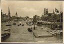 Zürich - Blick von der Quaibrücke gegen die Stadt