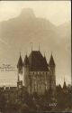 Ansichtskarte - Thun - Das Schloss mit Stockhorn