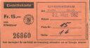 Konservatorium Bern 1982 - Eintrittskarte