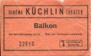 Cinema Küchlin Theater Basel - Kinokarte