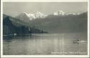 Thunersee mit Eiger Mönch und Jungfrau - Foto-AK