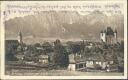 Postkarte - Thun - Schloss Kirche und Stockhornkette