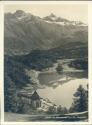 St. Moritzersee mit Piz Languard - Postkarte