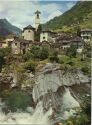 Lavertezzo - Valle Verzasca - AK Grossformat