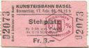 Kunsteisbahn Basel - Stehplatz Feb. 1966