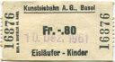 Kunsteisbahn AG Basel - Eisläufer Kinder 1961