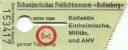 Schweizerisches Freilichtmuseum Ballenberg - Eintrittskarte