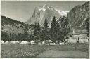 Grindelwald - Zeltlager - Pension Bodenwald - Foto-AK