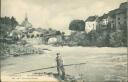 Laufenburg - Salmenfischer bei den Stromschnellen - Postkarte
