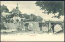 Postkarte - Klein-Laufenburg mit Brücke