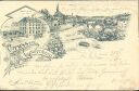 Postkarte - Gasthaus zur Post - Klein-Laufenburg 1897