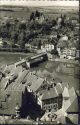Laufenburg - Blick auf die Rheinbrücke 50er Jahre