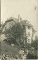 Foto-AK - Haus der Familie Hermann Eichhorn in Klein-Laufenburg 20er Jahre