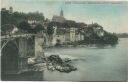 Rheinbrücke mit Kl. Laufenburg ca. 1905