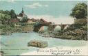 Postkarte - Klein-Laufenburg am Rhein