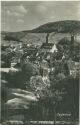 Postkarte - Laufenburg kurz nach Fertigstellung der neuen Rheinbrücke ca. 1909