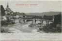 Laufenburg mit Rheinbrücke - Foto-AK