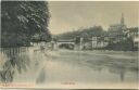 Postkarte - Laufenburg - Blick nach Deutschland 1907