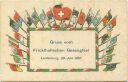 Postkarte - Laufenburg - Fricktaler Gesangfest 1907
