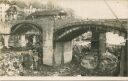 Brückenbau 1911 Laufenburg - umgeleiteter Rhein