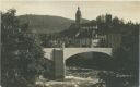 Laufenburg Rheinbrücke - Foto-Karte 1929 